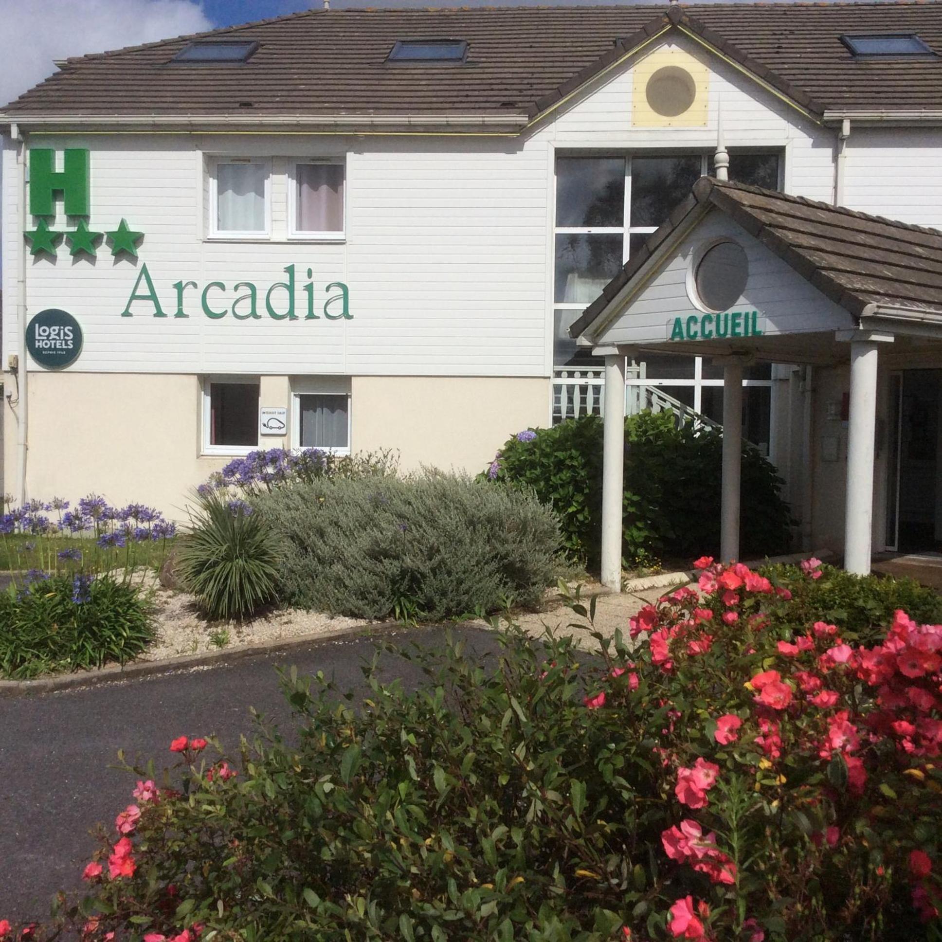 Hotel Arcadia Lannion Exteriör bild